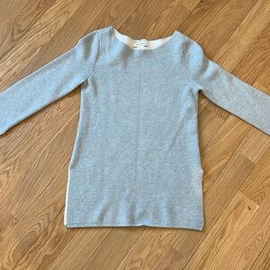 Club Monaco 100% wool blend sweater. Light blue. Size S petite